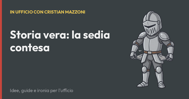 Storia vera: la sedia contesa