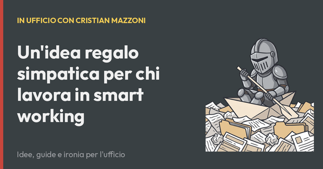 Un'idea regalo simpatica per chi lavora in smart working