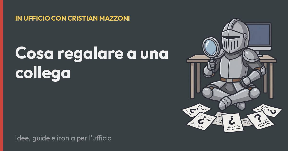 Cosa regalare a una collega