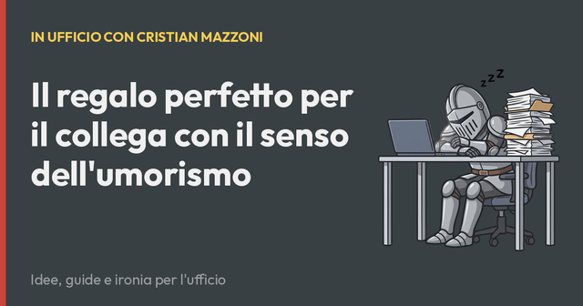 Il regalo perfetto per il collega con il senso dell'umorismo